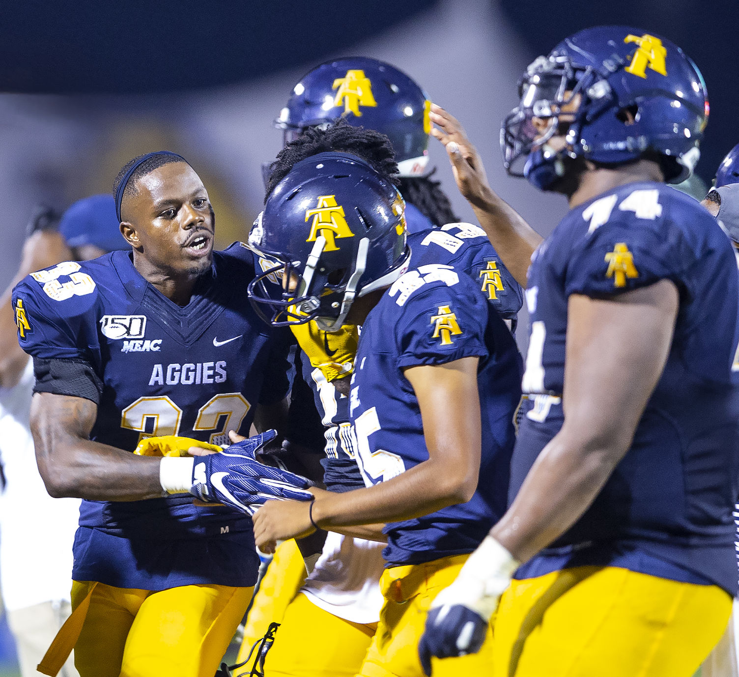 N.C. A&T vs Elon college football